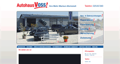 Desktop Screenshot of oldtimer-voss.de