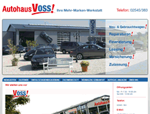 Tablet Screenshot of oldtimer-voss.de